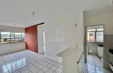 Imagem: O apartamento possui 2 Dormitórios, 1 Banheiro, 1 Vaga na garagem