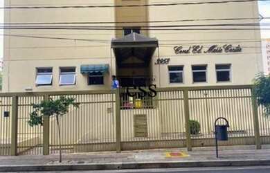 Imagem: O apartamento possui 1 Dormitório, 1 Banheiro, 1 Vaga na garagem