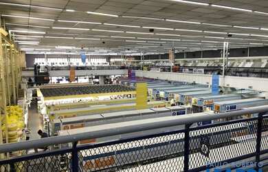 Imagem: O depósito possui 4.536m² de Área e está localizado em