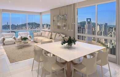 Imagem: O apartamento possui 4 Dormitórios, 5 Banheiros, 3 Vagas na