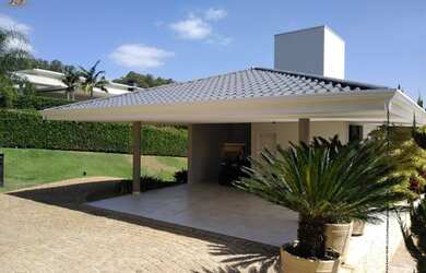 Imagem 2: Linda mansão contemporânea à venda no Condomínio Fazenda da Grama...