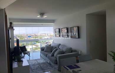 Imagem: O apartamento na cobertura possui 4 Dormitórios, 3 Banheiros