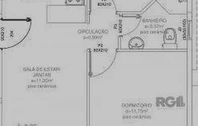 Imagem 10: Apartamento para venda tem 45 metros quadrados com 2 quartos em Niterói - Canoas - RS