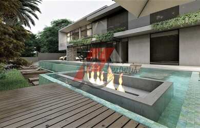 Imagem: A casa em condomínio possui 5 Dormitórios, 5 Banheiros, 4