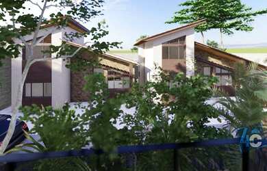 Imagem 2: Casa com 4/4 em construção no Alto Taperapuã - Porto Seguro