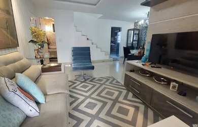 Imagem: O apartamento na cobertura possui 3 Dormitórios, 4 Banheiros