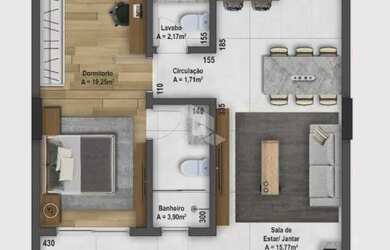 Imagem 8: APTO BAIRRO ROSÁRIO. Churrasqueira, Varanda, Imóvel novoe92m² de Área