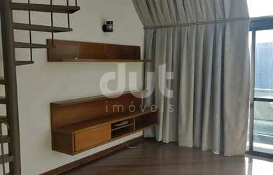 Imagem: O apartamento possui 1 Dormitório, 2 Banheiros, 1 Vaga na garagem