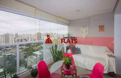 Imagem: O apartamento possui 1 Dormitório, 1 Banheiro, 1 Vaga na garagem