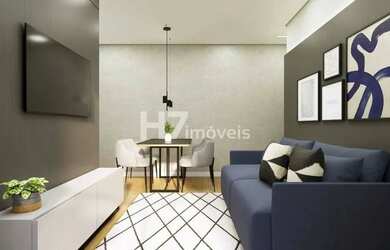 Imagem: O apartamento possui 2 Dormitórios, 1 Banheiro, 1 Vaga na garagem