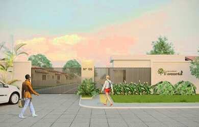 Imagem: A casa em condomínio possui 2 Dormitórios, 1 Banheiro, 1 Vaga