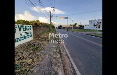 Imagem: O terreno possui 7.000m² de Área e está localizado em Paço