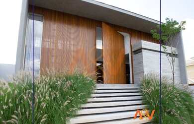 Imagem: A casa em condomínio possui 4 Dormitórios, 5 Banheiros, 4