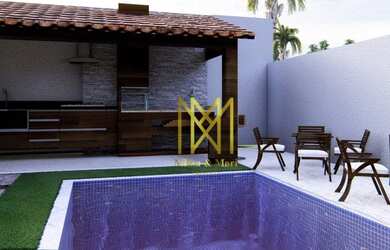 Imagem: A casa em condomínio possui 3 Dormitórios, 3 Banheiros, 2