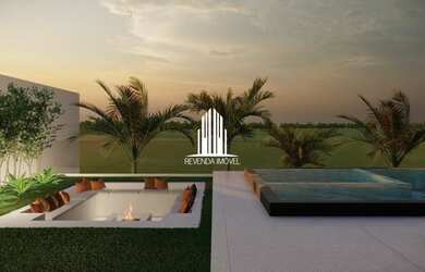 Imagem: O terreno possui 575m² de Área e está localizado em Tamboré