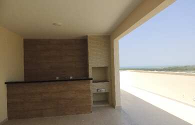 Imagem: O apartamento na cobertura possui 4 Dormitórios, 3 Banheiros