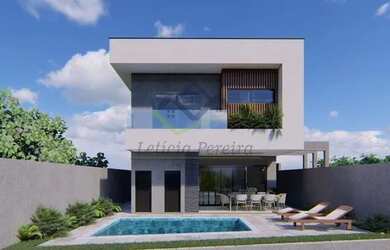 Imagem: A casa em condomínio possui 3 Dormitórios, 4 Banheiros, 2