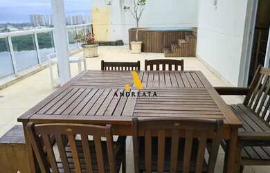 Imagem: O apartamento na cobertura possui 2 Dormitórios, 3 Banheiros