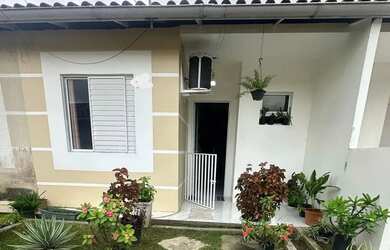 Imagem: A casa em condomínio possui 2 Dormitórios, 1 Banheiro, 1 Vaga