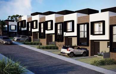 Imagem 2: SOBRADOS MODERNOS EM CONDOMÍNIO FECHADO SANTA FELICIDADE R$925.000.00