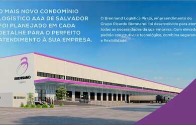 Imagem 8: GALPÃO 6.426M2 A 42.000M2 GALPÕES TRIPE A, NOVO COM AVCB, em Pirajá - Salvador - BA