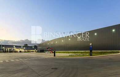 Imagem: O depósito possui 28.546m² de Área e está localizado em