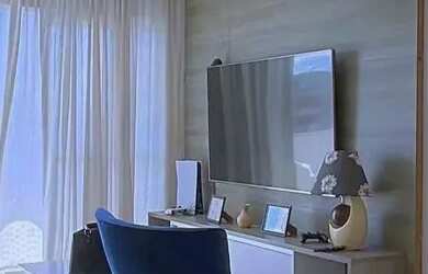 Imagem: O apartamento na cobertura possui 3 Dormitórios, 2 Banheiros