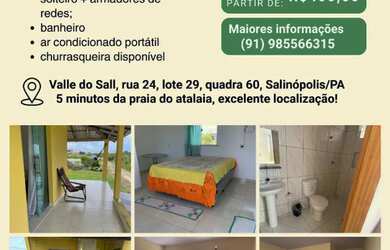 Imagem: O quarto possui 1 Dormitório, Acomodam 4 pessoas e está localizado