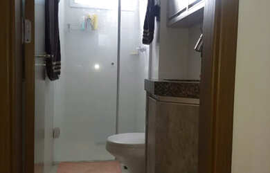 Imagem: O apartamento possui 3 Dormitórios, 2 Banheiros, 2 Vagas na