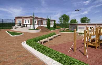 Imagem 4: Lote a venda London Park. Churrasqueirae308m² de Área