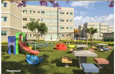 Imagem: O apartamento possui 3 Dormitórios, 2 Banheiros, 1 Vaga na