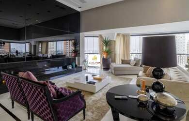 Imagem: O apartamento possui 4 Dormitórios, 4 Banheiros, 5 Vagas na