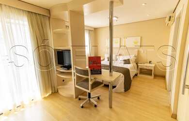 Imagem 2: Flat totalmente mobiliado na Bela Vista próx a Av 9 de Julho e Hospital Sírio-Libanês. Sem