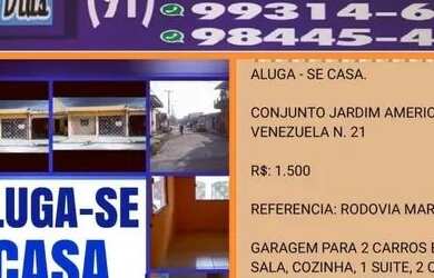 Imagem: A casa possui 3 Dormitórios, 2 Banheiros, 2 Vagas na garagem