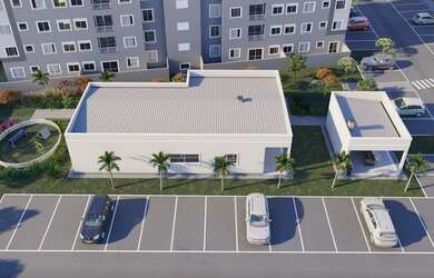 Imagem 8: Lindo Lançamento. Churrasqueira, Imóvel novo, Área de serviçoe45m²...