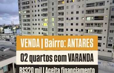 Imagem: O apartamento possui 2 Dormitórios, 1 Banheiro, 1 Vaga na garagem