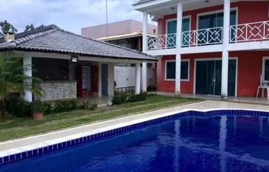 Imagem: A casa em condomínio possui 4 Dormitórios, 5 Banheiros, 3