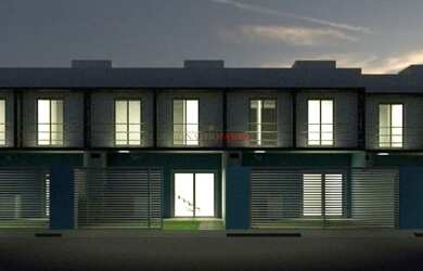 Imagem: A casa possui 2 Dormitórios, 3 Banheiros, 2 Vagas na garagem