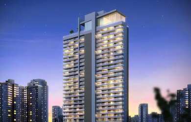 Imagem: O apartamento possui 1 Dormitório, 1 Banheiro, 1 Vaga na garagem