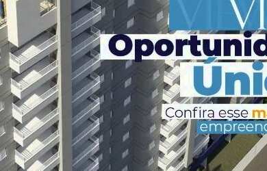 Imagem: O apartamento possui 2 Dormitórios, 2 Banheiros, 1 Vaga na