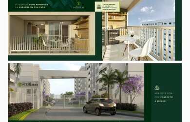 Imagem: O apartamento possui 3 Dormitórios, 2 Banheiros, 1 Vaga na