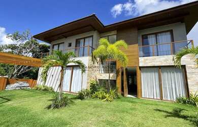 Imagem: A casa em condomínio possui 5 Dormitórios, 5 Banheiros, 4