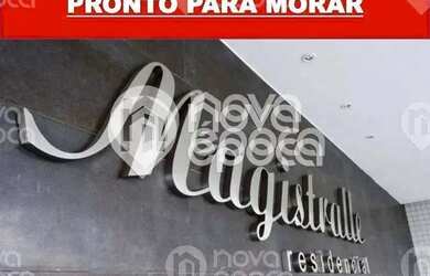 Imagem: O apartamento na cobertura possui 4 Dormitórios, 2 Banheiros