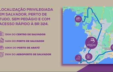 Imagem 9: GALPÃO 6.426M2 A 42.000M2 GALPÕES TRIPE A, NOVO COM AVCB, em Pirajá - Salvador - BA