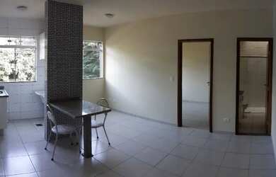 Imagem: A kitnet possui 1 Dormitório, 1 Banheiro, 1 Vaga na garagem