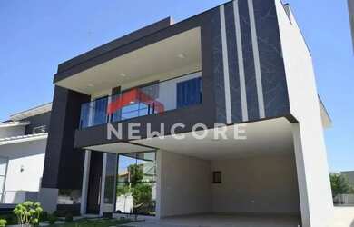 Imagem: A casa em condomínio possui 4 Dormitórios, 5 Banheiros, 4