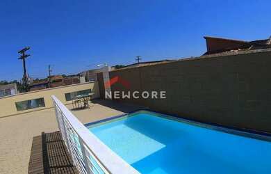 Imagem: O apartamento possui 1 Dormitório, 1 Banheiro, 1 Vaga na garagem