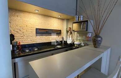 Imagem: O apartamento à venda possui 1 Dormitório, 1 Banheiro e 30m²