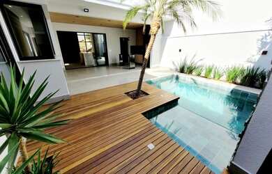 Imagem: A casa em condomínio possui 3 Dormitórios, 5 Banheiros, 2