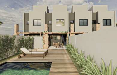 Imagem: A casa em condomínio possui 2 Dormitórios, 3 Banheiros, 1